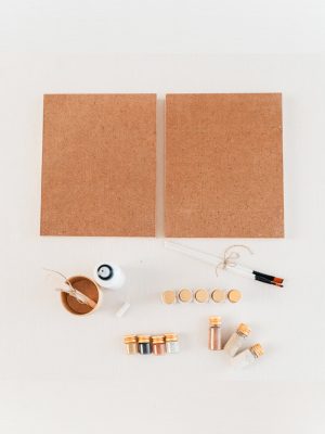 Soil Painting Kit - 2 canvases