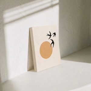 Swallows & Sun Wall Art