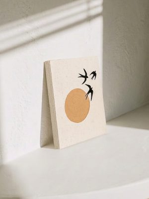 Swallows & Sun Wall Art